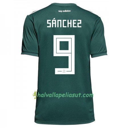 Jalkapallo Pelipaidat Meksiko Sanchez 9 World Cup 2018 Kotipaita